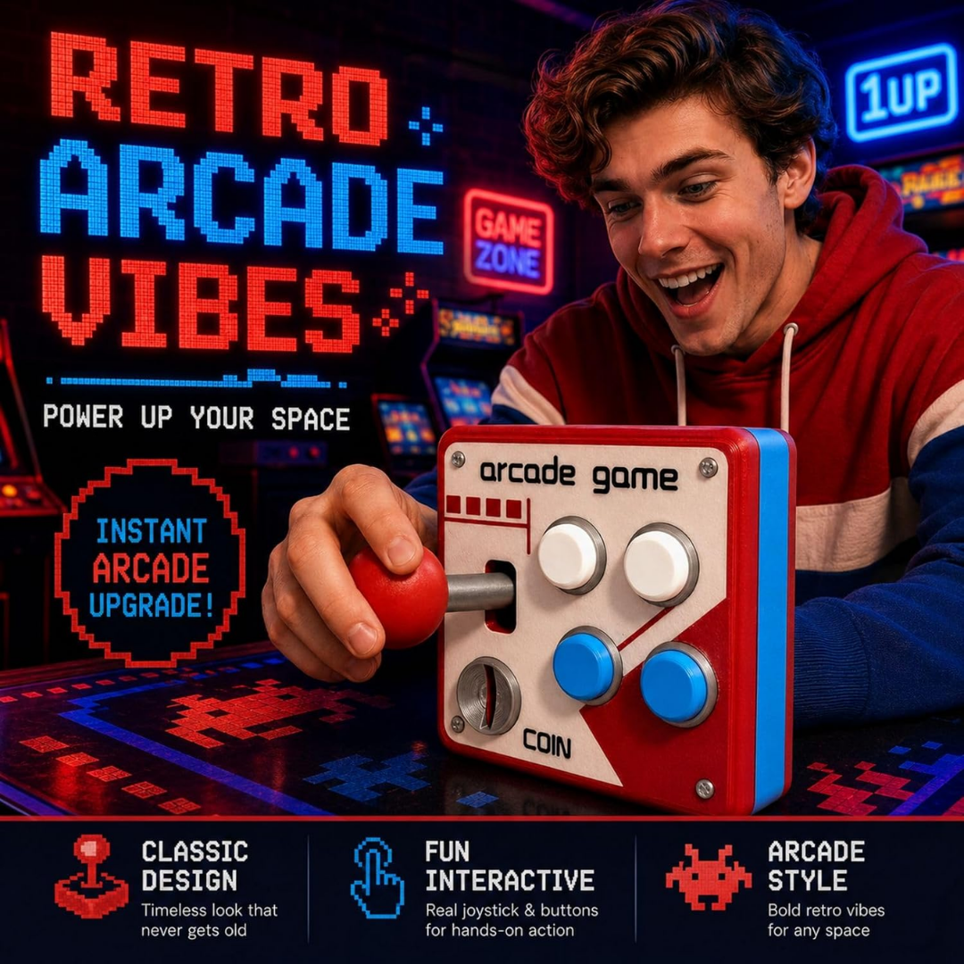 Retro Arcade Switch Cover
